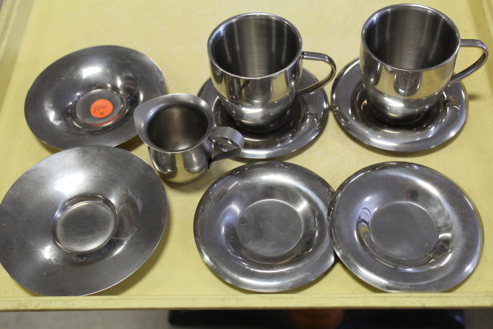 lot 226 image: Stainless steel lot