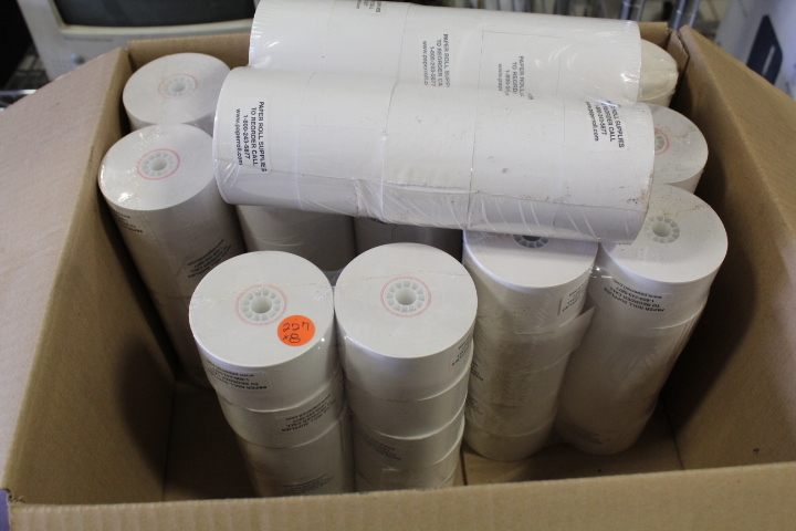 lot 227 image: Cash register paper