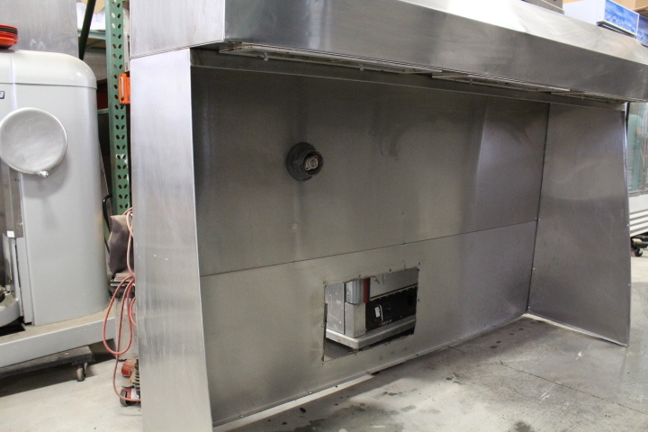 lot 75A image: Exhaust hood - angled front