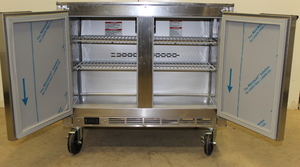 lot 31 image: Under Counter Refrigerator by Beverage Air -  NEW - Great food truck size