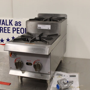 lot 32A image: 2 - Burner Step-Up Range   Hot Plate - NEW