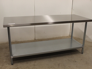 lot 58 image: Stainless Steel Work Table - NEW