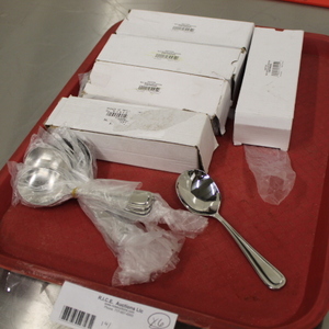 lot 141 image: Bouillon Spoons - NEW