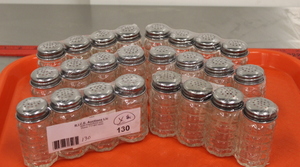 lot 130 image: Salt and Pepper Shakers - NEW