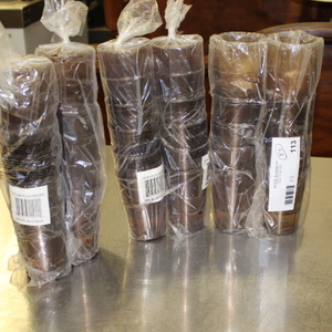 lot 113 image: Plastic Water  Juice Tumblers - NEW