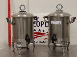 lot 94 image: Beverage Chafers  Dispensers