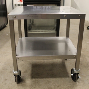 lot 52 image: Stainless Steel Equipment Cart  Stand