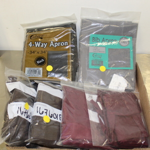 lot 166 image: Aprons - NEW