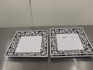 lot 187 image: Square Serving Platters