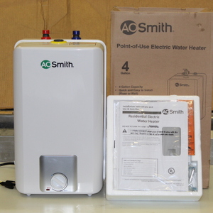 lot 211 image: 4 Gallon Water Heater by AO Smith - New