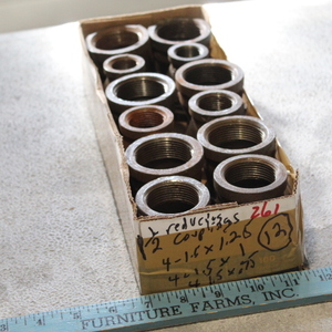 lot 261 image: 1-12 Reducing Couplings