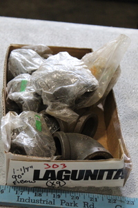 lot 303 image: 1-14 90 Degree Elbows