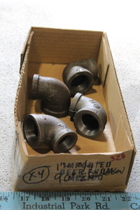lot 328 image: 1 x 34 Reducing 90 Degree Elbows