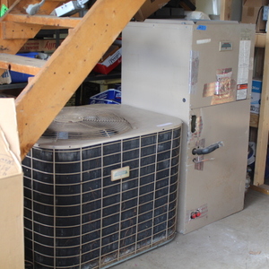 lot 7 image: 4-ton Air Conditioner and Air Handler