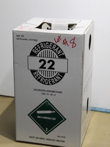 lot 8 image: r22  Refrigerant  NEW & Full - 30 lbs