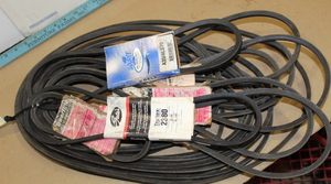 lot 92 image: Large Selection of Belts from 21 -58