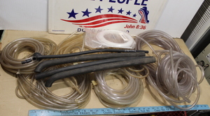 lot 102 image: Clear Vinyl Tubing