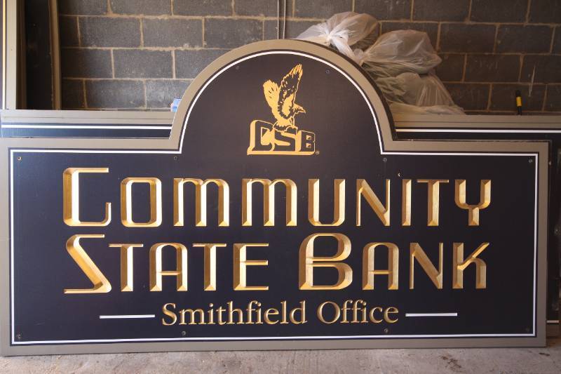 Signage From The Community State Bank Of Orbisonia ___TROY's Auction ...